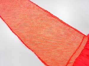 正絹　振袖用　絞り　帯揚げ